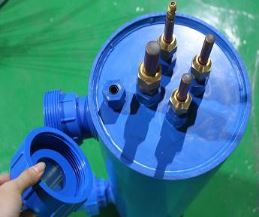 pvc shell titanium coiled tube